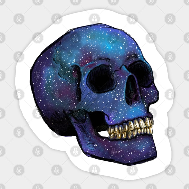We are the Universe Sticker by Haptica
